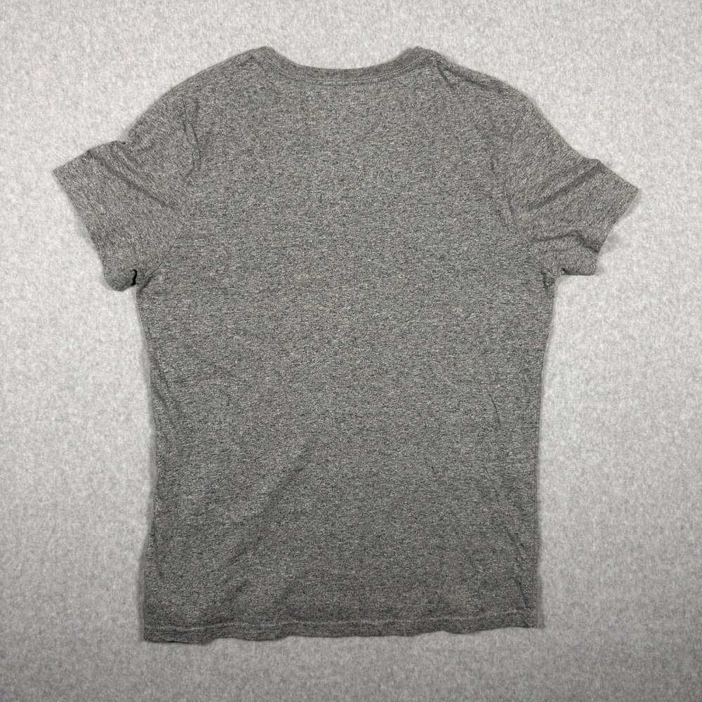 Goodfellow & Co Mens Heather Gray V-Neck T-Shirt Short Sleeve Cotton Blend M - Picture 5 of 6